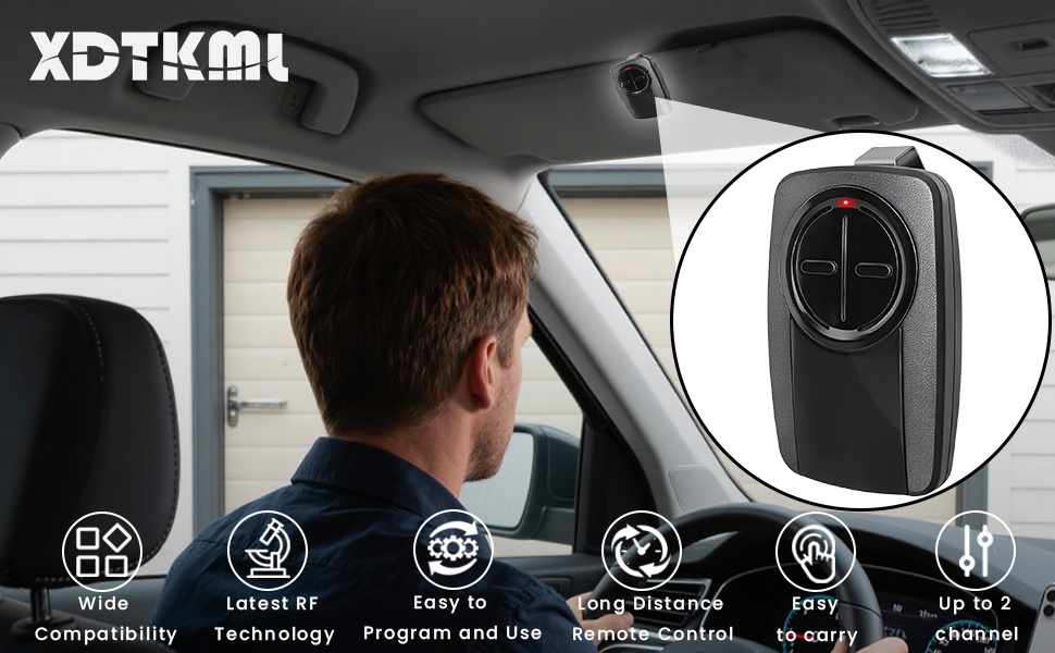 chamberlain garage door opener remote