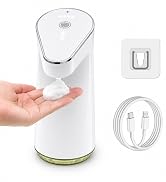 LGURT Touchless Soap Dispenser Automatic, Rechargeable Foaming Hand Soap