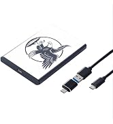 Plicnla Portable External Hard Drive 500GB,USB 3.0 USB-C Storage Expansion for PC, Mac, Desktop, ...