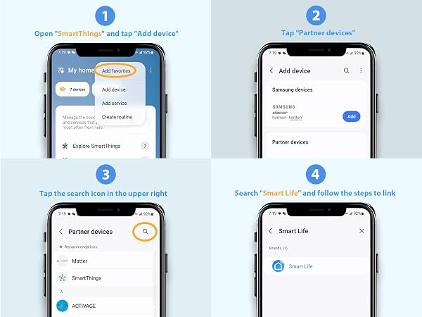 Link to SmartThings