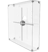 Missyou 3D Hologram Fan cover for 46CM for Collectibles Assemble Clear Acrylic Box Alternative Gl...