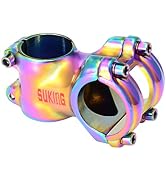 BESNIN Bike Stem 35mm/45mm Colourful Short MTB CNC Aluminum Stem 31.8 for Mountain Bike 0° Bike s...