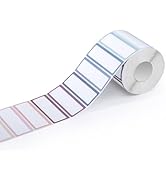1000Pcs Removable Food Labels, Colored Freezer Labels Labels Stickers Waterproof Oil for Food Con...