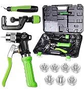 MERWOF Professional Hydraulic Tube Expander Tool Kit for 3/8 to 1-1/8 Inches Copper Pipes, Compac...