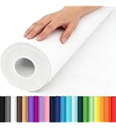 Donyang White Wrapping Paper Kraft Paper Craft Paper Roll 36" x 2400" (200') for Gift Wrapping Bo...