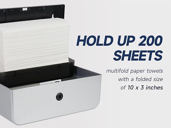 AIKE Wall Mount Paper Towel Dispenser