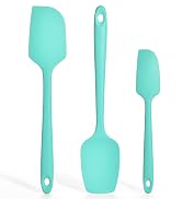 3 Pieces Silicone Spatula Set: Ironberry 600ºF Heat Resistant Food Grade Cooking & Baking Utensil...