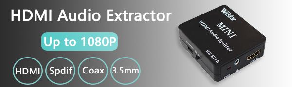 hdmi audio extractor