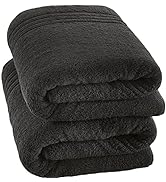 Hammam Linen Jumbo Large Bath Sheets Towels 2-Pack 35 x 70 Inches Soft and Absorbent, Premium Qua...