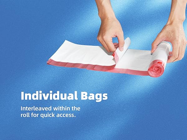 13 Gallon Kitchen Drawstring Trash Bags