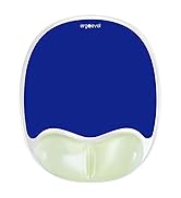 ErgoEvol Ergonomic Mouse Pad with Wrist Rest & Elbow Support, Soft Silicone Gel Cushion, Non-Slip...