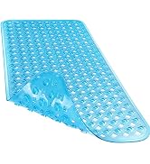 Yimobra Original Bathtub Mat Non Slip, Bath Mats for Tub, Shower Mat with Drain Holes Suction Cup...