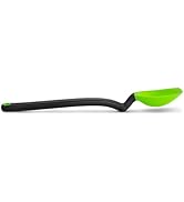 Dreamfarm Mini Supoon Non-Stick Sit-Up Silicone Scraping Cooking Spoon, Jar Scraper Measures 5ml ...
