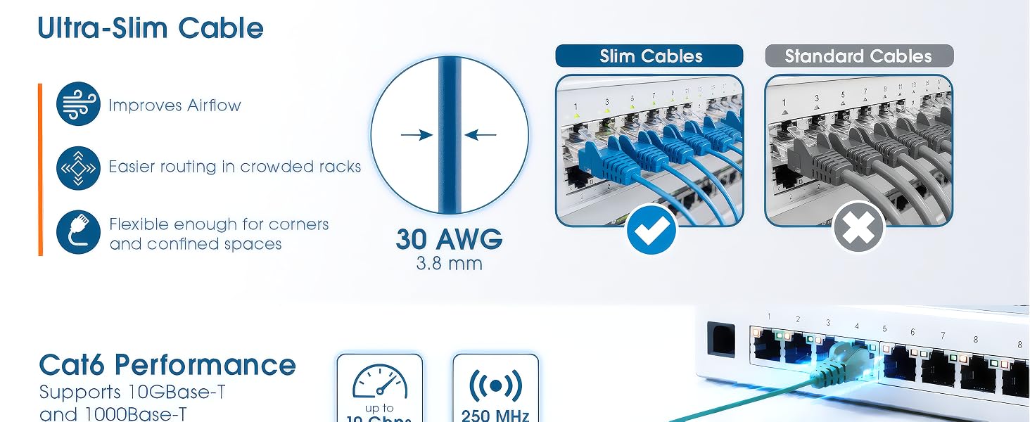 10' ethernet cable 100 mb ethernetcable 10ft blue cat 6 10ft cat 6 10ft cat6a ethernet cable