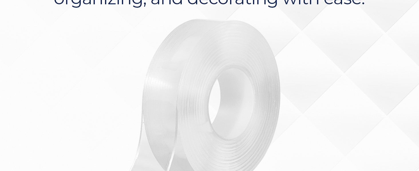 kitchen car use indoor outdoor nano tape roll clear double sided tape or smooth surfaces