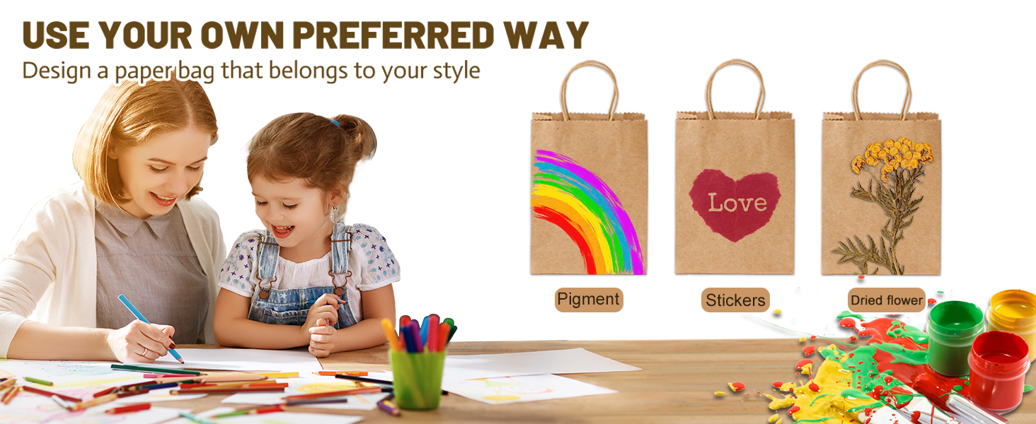 paper bags with handles