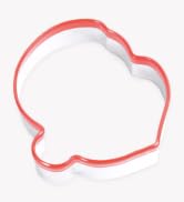 COOKIEQUE 2-Piece Halloween Ghost Cookie Cutter, Food-Grade Stainless Steel Sandwich Cutters, Bis...