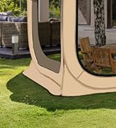 LILYPELLE Screen House Tent Pop-Up, Portable Screen Room Canopy Instant Screen Tent Outdoor Campi...