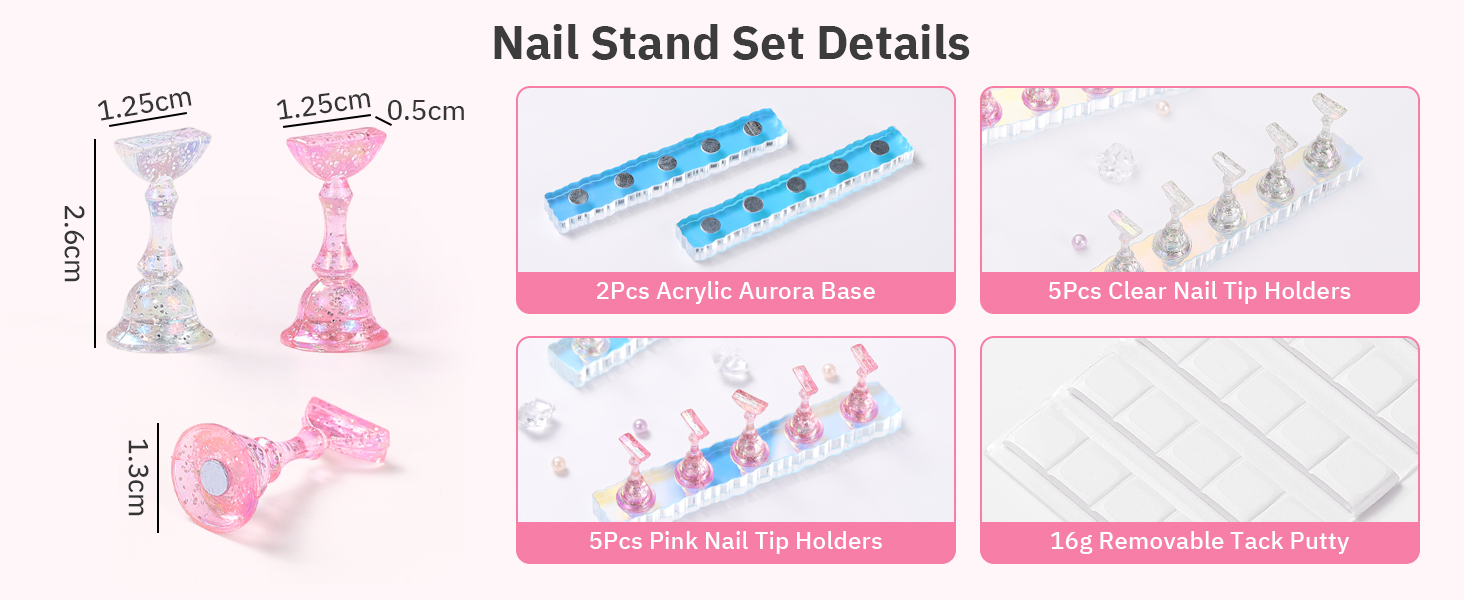 Nail Stand Set Details