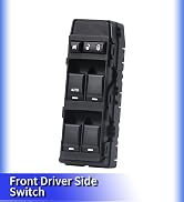 Master Power Window Switch Front Driver Side Compatible with 07-10 Chrysler 200 300 Sebring,with ...