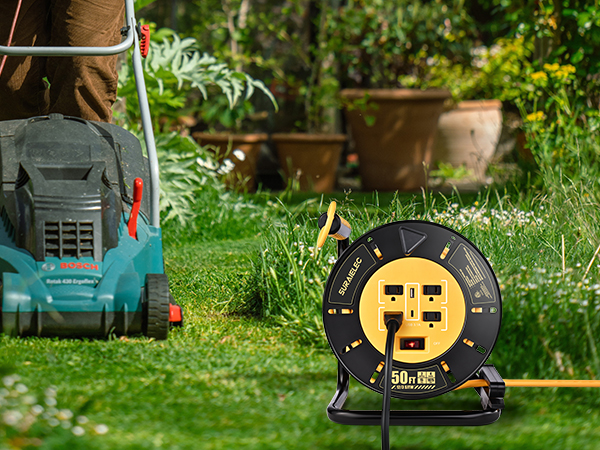 electric cord reels retractable