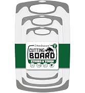 Freshware Cutting Boards, One Size, Plastic, Set of 3