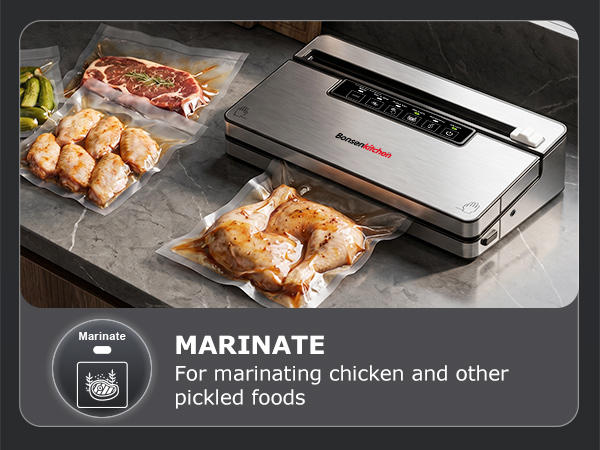 Bonsenkitchen Vacuum Sealer for Food