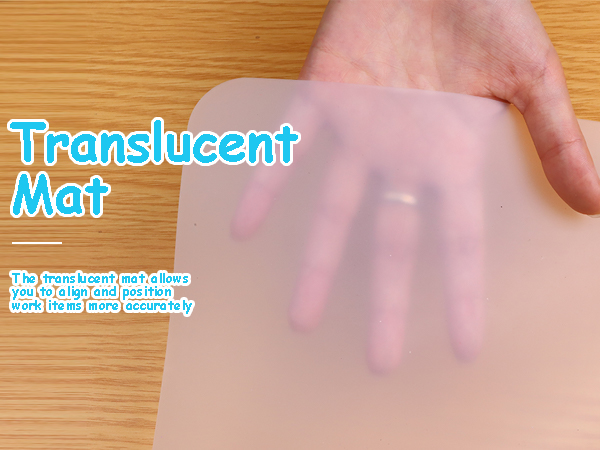 clear silicone mat makeup desk microwave countertop protector play mat food-grade non-slip