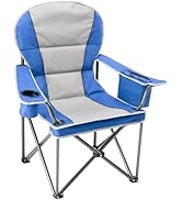 NEWBULIG Oversized Folding Camping Chair for Adults, Portable Outdoor Collapsible Chairs, 500 LBS...
