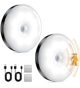 AXHHTVCGY Motion Sensor Light Indoor LED Night Lights Motion Sensor Night Light White Type C Char...