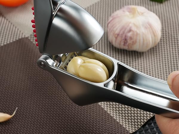 Heavy-Duty Garlic Press