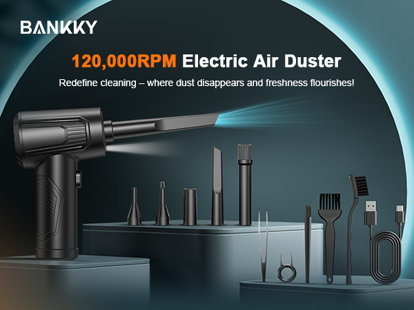 BANKKY Compressed Air Duster for Computer