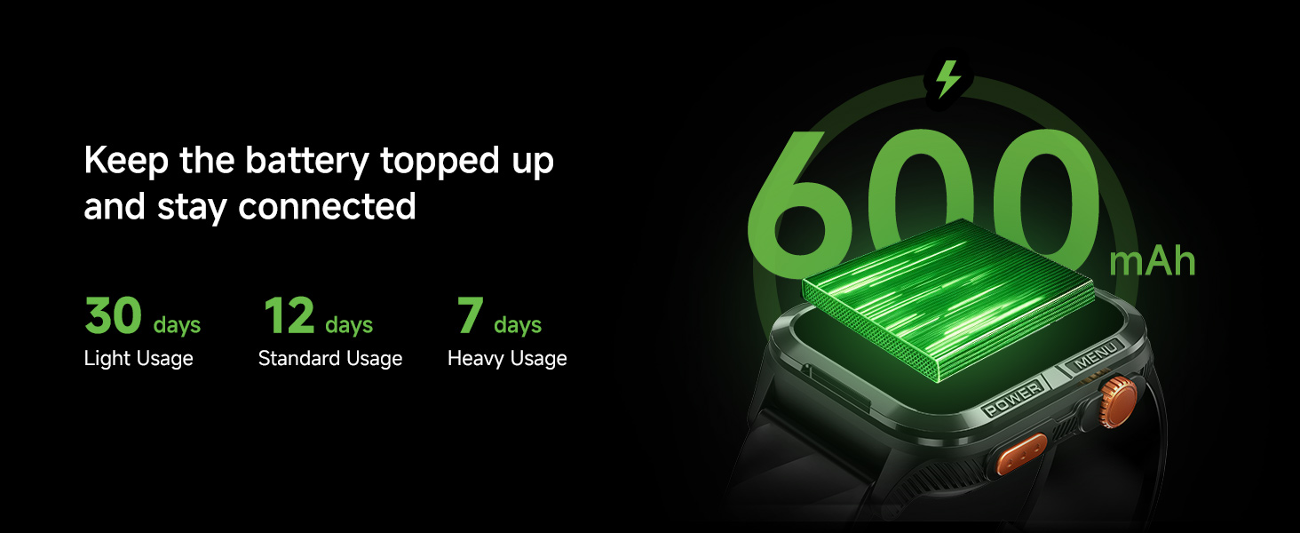 12 Days Battery Life