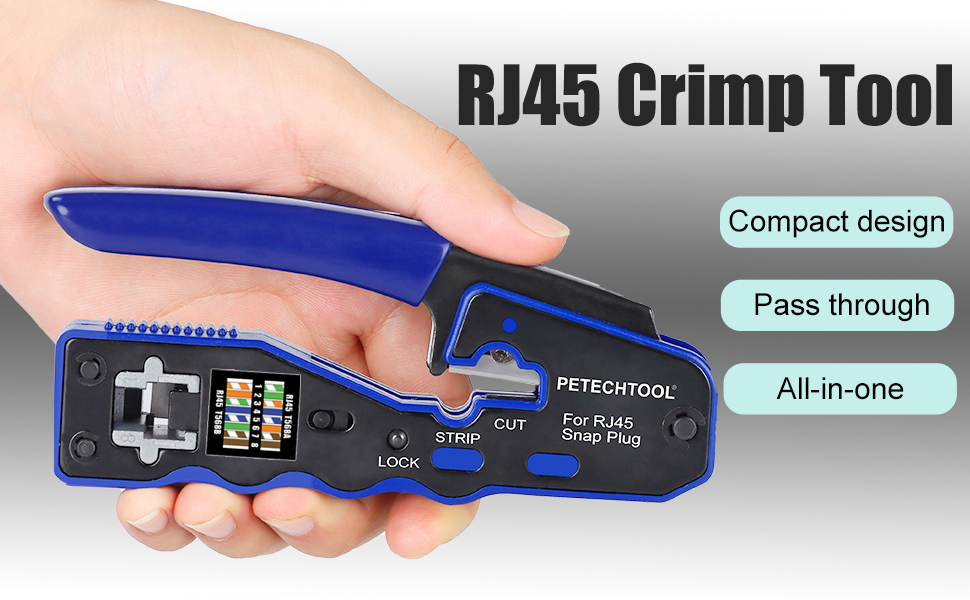 RJ45 crimper