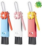 Cup Lid Gap Cleaning Brush, 3 in 1 Cup Lid Brush, Multifunctional Water Bottle Cleaning Brush, Ho...