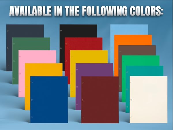 Two Pocket Portfolio Folders matte