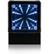 PEMENOL LED Infinity Mirror Soldering Kit with Acrylic Case, Touch Control Multi-Color Light Tunn...