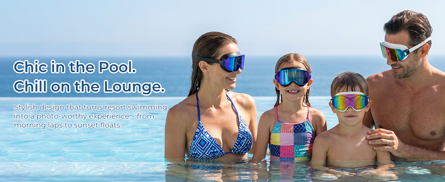 Youth swim goggles boys girls