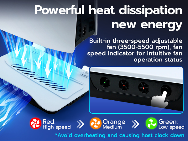 Powerful heat dissipation new energy