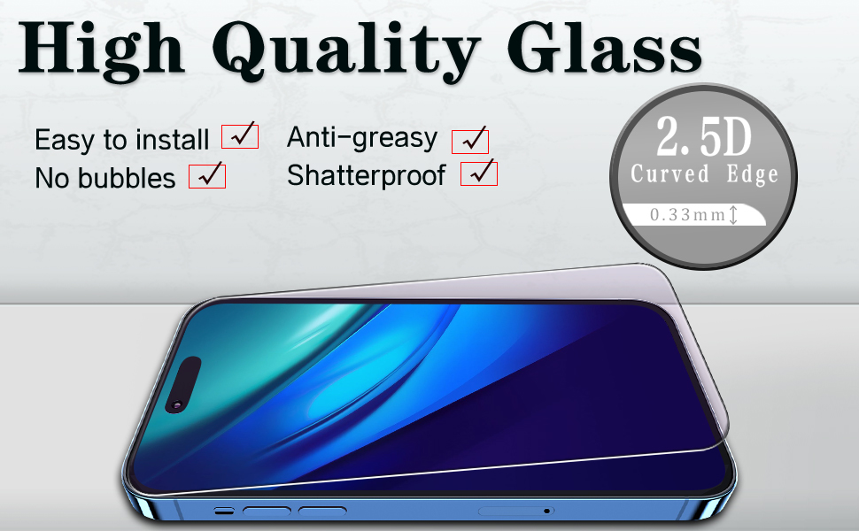 15 pro screen protector