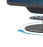 Letlar Adjustable Stand for Echo Show 8 2025 and Echo Show 11, 360° Swivel, Tiltable Aluminium De...