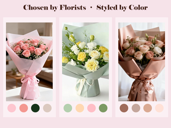 Floral Bouquet Wrapping Paper