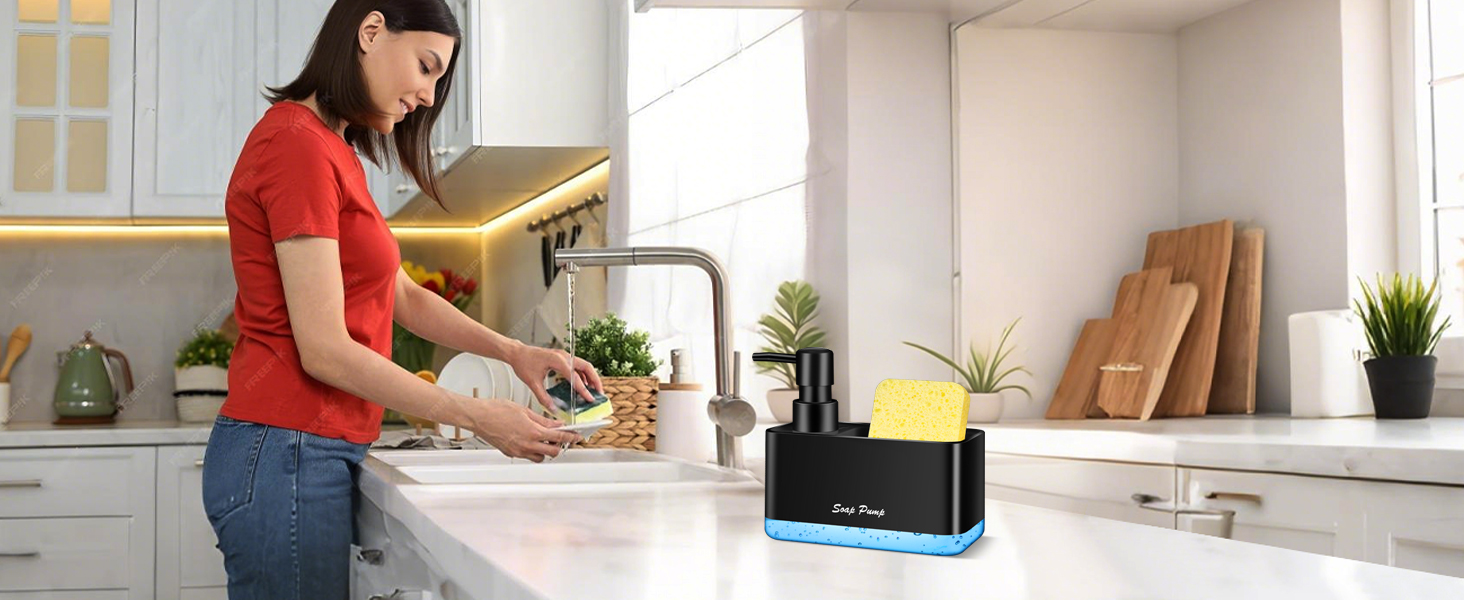 scrub daddy soap dispenser