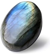 LAIDANLA Labradorite Large Palm Stone Healing Crystals 2.2-2.4