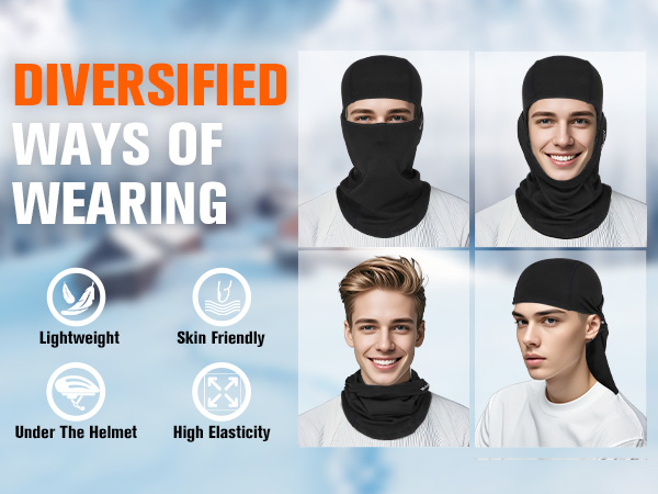 DIVERSIFIED WAYS OFWEARING