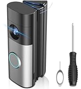 R/ing Doorbell Angle Mount Adjustable 35 to 55 Degree for Ring Battery Doorbell/Plus/Pro(Newest M...