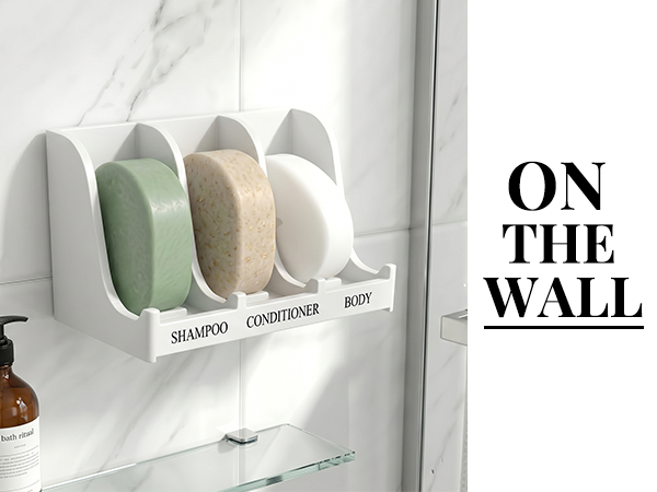 3-compartment soap holder 4 - m
