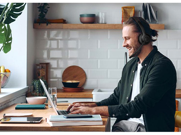 wired headphone for kids noise reduction headset with mic volume control mute noise cancelling