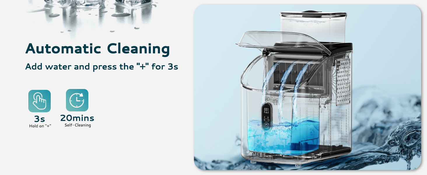 Ice Cube Maker Machine Counterto