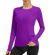 UVSAI Women's 4-Pack UPF 50+ Quick Dry Long Sleeve Shirt Lightweight Moisture Wicking Tee for Out...